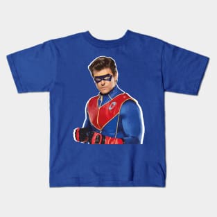 Captain Man Vintage Kids T-Shirt